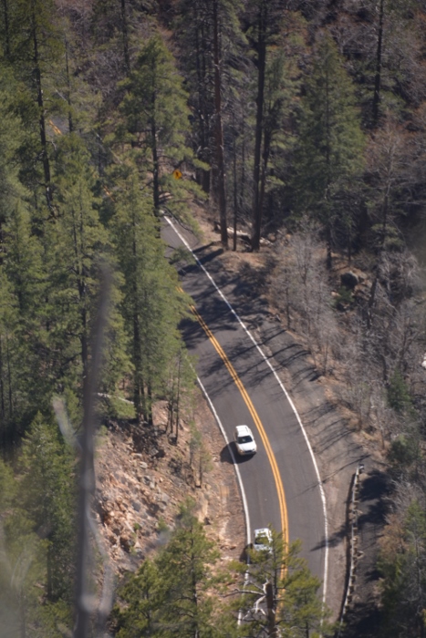 Viewing Highway 89 from Oak Creek Vista